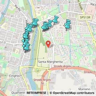 Mappa Via Sebastiano Vinci, 43123 Parma PR, Italia (0.5215)