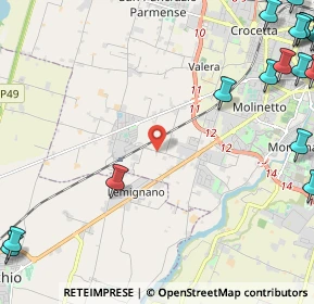 Mappa Strada Bergonzi, 43126 Parma PR, Italia (3.9465)