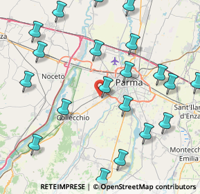 Mappa Strada Bergonzi, 43126 Parma PR, Italia (10.2255)