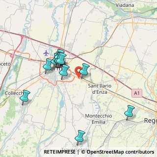 Mappa Str. Roccatagliata, 43123 Parma PR, Italia (7.3025)