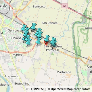 Mappa Str. Roccatagliata, 43123 Parma PR, Italia (1.456)