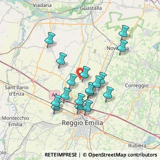 Mappa Via Vialato, 42023 Cadelbosco di sopra RE, Italia (6.60353)