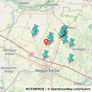 Mappa Via Vialato, 42023 Cadelbosco di sopra RE, Italia (6.29846)