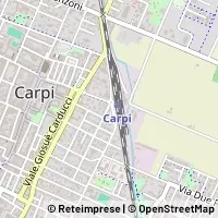 Mapa Carpi
