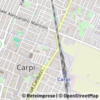 地図 Carpi