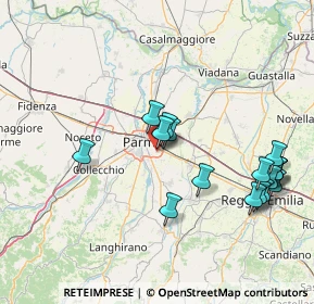 Mappa Via Pablo Picasso, 43100 Parma PR, Italia (16.65235)