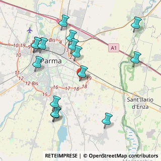 Mappa Via Umberto Boccioni, 43123 Parma PR, Italia (4.764)