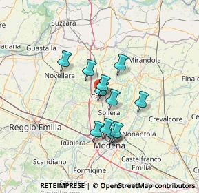 Mappa Corso Pio Alberto, 41012 Carpi MO, Italia (10.42167)