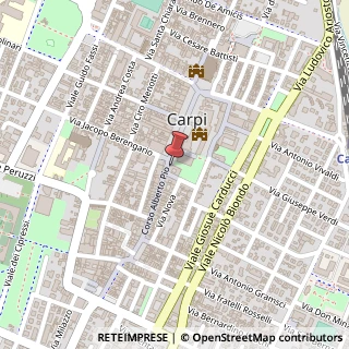 Mappa Corso Alberto Pio, 91, 41012 Carpi, Modena (Emilia Romagna)