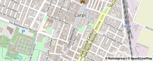 Mappa Carpi