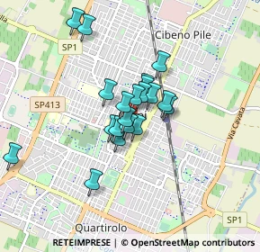 Mappa Corso Pio Alberto, 41012 Carpi MO, Italia (0.6125)