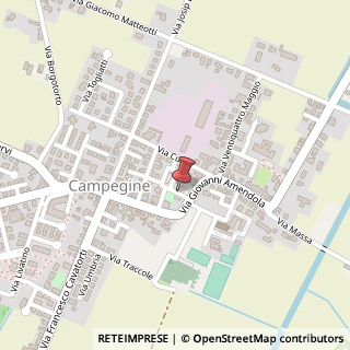 Mappa Via Vittorio Emanuele Orlando, 32, 42040 Campegine, Reggio nell'Emilia (Emilia Romagna)