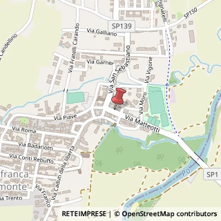 Mappa Via Matteotti, 21, 10068 Villafranca Piemonte, Torino (Piemonte)