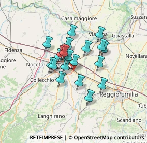 Mappa Via Emilio Lepido, 43122 Parma PR, Italia (9.7955)