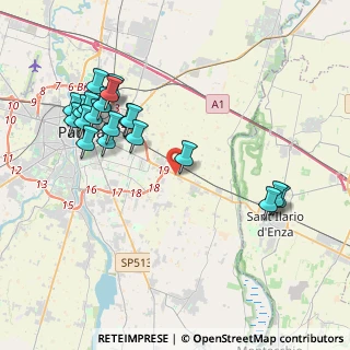 Mappa Via Emilio Lepido, 43122 Parma PR, Italia (4.3705)
