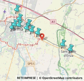 Mappa Via Emilio Lepido, 43122 Parma PR, Italia (4.49818)