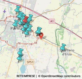 Mappa Via Emilio Lepido, 43122 Parma PR, Italia (4.25368)