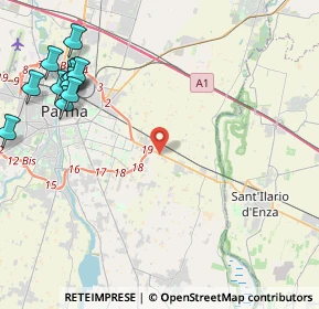 Mappa Via Emilio Lepido, 43122 Parma PR, Italia (5.8525)