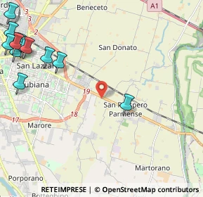 Mappa Via Emilio Lepido, 43122 Parma PR, Italia (3.34462)