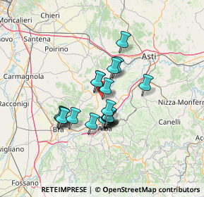 Mappa Via Prarino, 12050 Castellinaldo d'Alba CN, Italia (10.138)