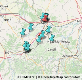 Mappa SP 41, 14055 Costigliole d'Asti AT, Italia (12.1905)