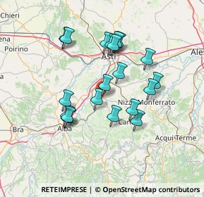 Mappa SP 41, 14055 Costigliole d'Asti AT, Italia (12.7275)