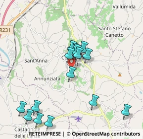 Mappa SP 41, 14055 Costigliole d'Asti AT, Italia (1.998)