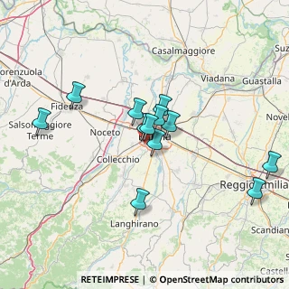 Mappa Strada Guidorossi, 43125 Parma PR, Italia (12.31833)