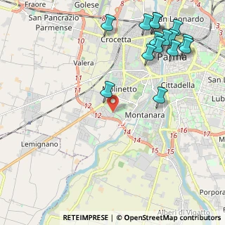 Mappa Strada Guidorossi, 43125 Parma PR, Italia (2.798)