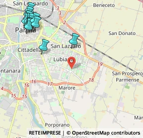 Mappa Largo Brahms, 43123 Parma PR, Italia (3.03714)