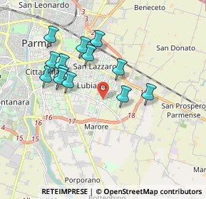 Mappa Largo Brahms, 43123 Parma PR, Italia (1.73769)