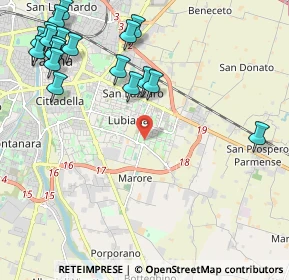 Mappa Largo Brahms, 43123 Parma PR, Italia (2.80684)