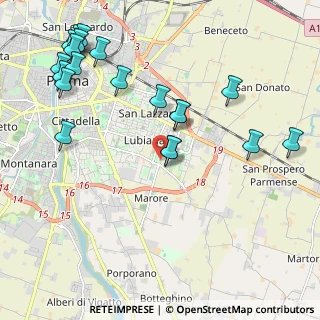 Mappa Largo Brahms, 43123 Parma PR, Italia (2.5375)
