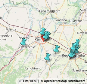 Mappa Largo Brahms, 43123 Parma PR, Italia (15.28357)