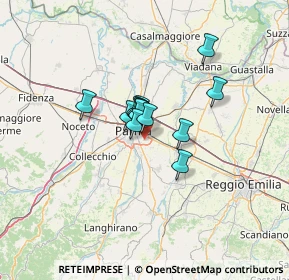 Mappa Largo Brahms, 43123 Parma PR, Italia (7.37077)