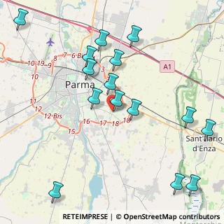 Mappa Largo Brahms, 43123 Parma PR, Italia (4.88867)