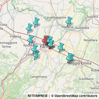 Mappa Via Ettore Ximenes, 43123 Parma PR, Italia (10.198)