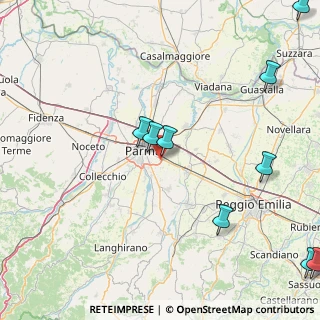 Mappa Via Mario Sironi, 43123 Parma PR, Italia (28.265)