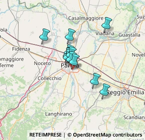 Mappa Via Guido Gonella, 43123 Parma PR, Italia (8.48583)