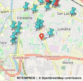 Mappa Via Guido Gonella, 43123 Parma PR, Italia (1.3365)