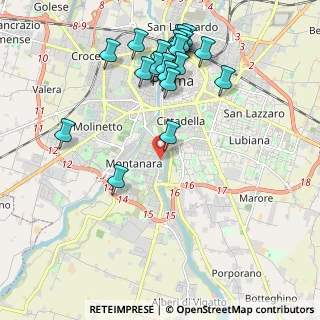 Mappa Via Giovanni Pascoli, 43125 Parma PR, Italia (2.2975)