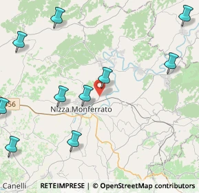 Mappa SP 27, 14049 Nizza Monferrato AT, Italia (5.81727)
