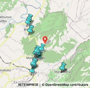 Mappa Via Parancone, 14046 Mombaruzzo AT, Italia (1.985)