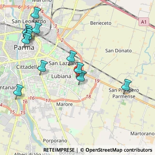 Mappa Stradello Varrone, 43123 Parma PR, Italia (2.66231)