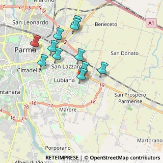 Mappa Stradello Varrone, 43123 Parma PR, Italia (1.73636)