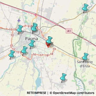 Mappa Stradello Varrone, 43123 Parma PR, Italia (4.75818)
