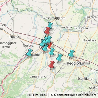 Mappa Stradello Varrone, 43123 Parma PR, Italia (9.57182)