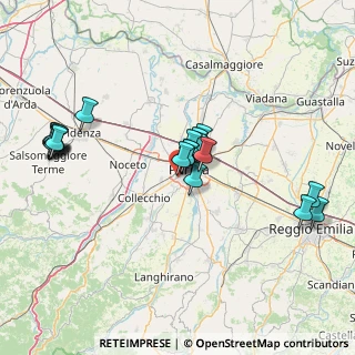 Mappa Strada Cavagnari, 43125 Parma PR, Italia (15.188)