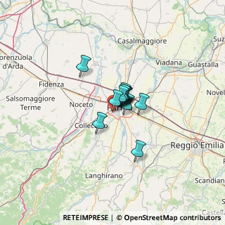 Mappa Str. Cavagnari, 43125 Parma PR, Italia (5.75333)