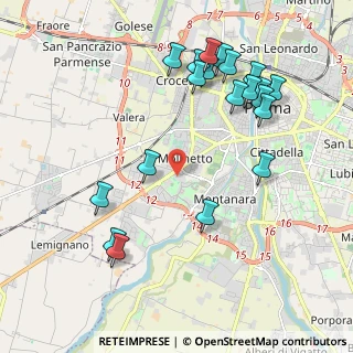 Mappa Strada Cavagnari, 43125 Parma PR, Italia (2.2945)